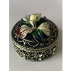 Trinket Box Pearl Flower