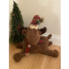 Christmas Coco Lying Fur Moose